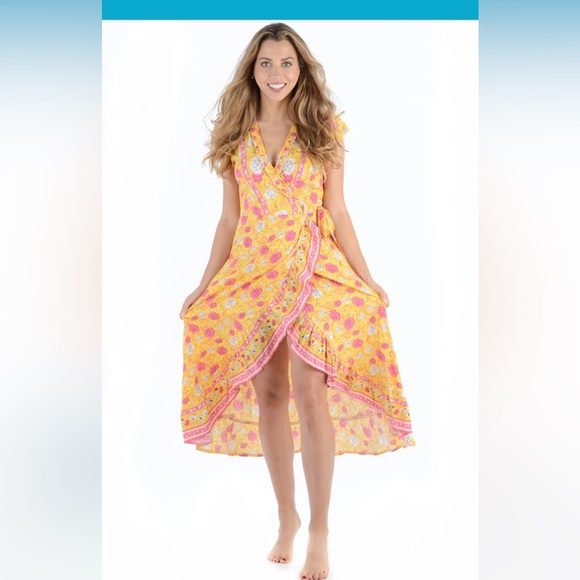 Walker & Wade wrap dress size Small - Picture 1 of 7